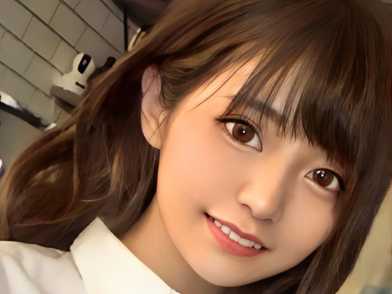 【素人×カフェの店員さん】フェラが大好きな美尻なカフェ店員が可愛すぎる！美女がチンポを求めてくる姿に大興奮！！W