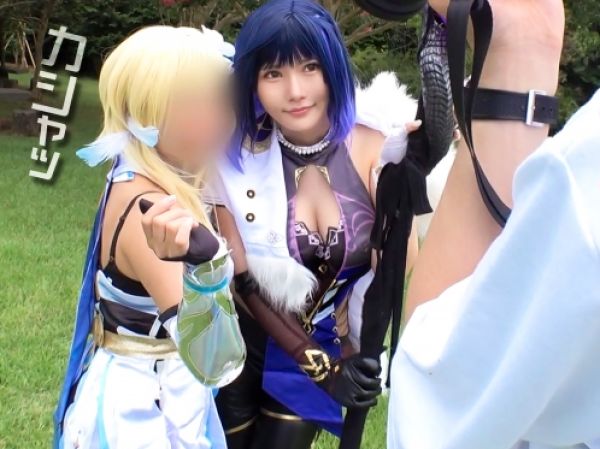 【爆乳レイヤーの隠れた性癖】「コスプレのままエッチしよ♡」ホテイン即発情！肉厚巨尻を激しく揺らして、着衣のまま密着腰振りセックスでイキまくり！
